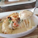 ビューテラス てんじん - チーズたっぷりのホワイトソースが美味