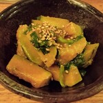 御食事処 濱松屋 - 鹿児島県産かぼちゃとニラのナムル