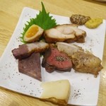 里葉亭 - 燻製盛合わせ