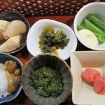 人と木 - 小鉢6品