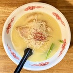 麺酒処 ぶらり - 鶏白湯らーめん(1,030円)