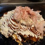 お好み焼き・鉄板焼 ぼんくら家 - ↑ぼんくら焼きも美味しかったです