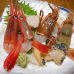 ・・・ - 海老と貝類