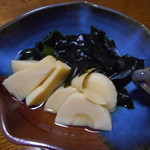 ・・・ - たけのことわかめの煮物