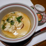 ・・・ - 白子入りの茶碗蒸し