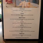 シェイクツリー バーガー＆バー - メニュー