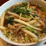 豚肉細切りつゆそば