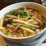 豚肉細切りつゆそば