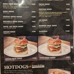 Jack37Burger - スタンダードバーガー：メニュー