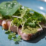 仏蘭西料理 やおら料理店 - 2026.2 サワラ 香草ソース（1,870円）