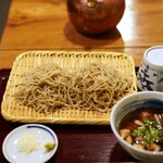 吾妻橋 やぶそば - 鴨汁そば（中）2700円