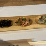 創作旬彩 凪海 - ●お通し、600円