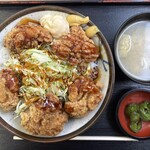 YAMABUKI SANSOU - 料理写真:からあげ丼