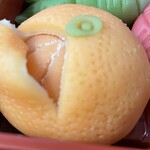 久栄堂菓子舗 - 『ねりきり(みかん)』