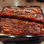 川魚 根本 - うな重特上5670円+中盛り130円