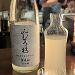 たでの葉 - みむろ杉 菩提酛 無濾過生原酒 おりがらみ
      奈良県桜井市 今西酒造