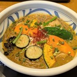 つけ蕎麦安土 - あぶりチーズカレーそば