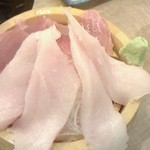 磯丸水産 - 141228東京　磯丸水産浅草観音通り店　まぐろ二種盛り