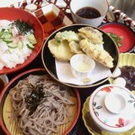 おひつごはん四六時中 - 名前忘れました。御膳　冷たい蕎麦