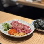 焼肉ホルモンうちだ - 幻の生ハラミ。ウマー