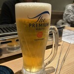 焼肉ホルモンうちだ - プレモル 大