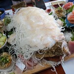 磯料理 一吉 - ヒラメの活き造り