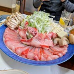 磯料理 一吉 - 金目鯛しゃぶしゃぶ