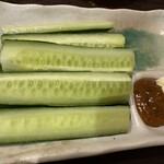 秋津 アカマル屋 - 味噌きゅうり