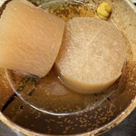 秋津 アカマル屋 - おでん(大根)
