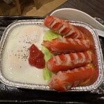 秋津 アカマル屋 - 玉子と赤ウインナー