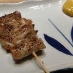 もつ焼き 煮込み 楓 - 新生姜の豚バラ巻き