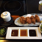 和牛厨　ふか尾 - 豚ヒレかつ膳1350円