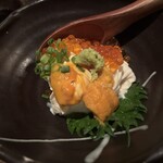 和創作 空 - 湯葉といくらと雲丹