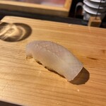 鮨ざこや - ウニ入りコウイカ