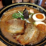 魚介豚骨ラーメン　あき家 - 