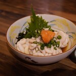 鮮魚と炉端と純米酒 かきび - 白子ポン酢