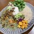 間借りカレー シモカワスパイス - 料理写真:キーマとココナッツカレーのあいがけ
