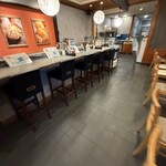 一兎軒 - 石?のカウンター10席①