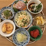 中国菜 Yin Yang - 鮮魚のカルパッチョやおすすめの一品が一度に食べれるのでおすすめ