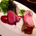 オッジ ダルマット - フランス産鴨胸肉＆山形県産米沢豚