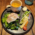 Caffe Italiano L'insieme - 3種のプレート