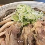肉そば藤七 - 冷たい肉そば並