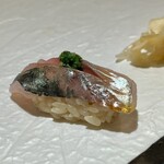 すし尽誠 - 4.鯵