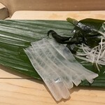 鮨いしかわ - ヤリイカさん身