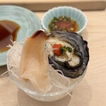 鮨いしかわ - どこか失念した牡蠣