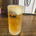 厚木本丸亭 - キンキンの生ビール