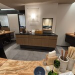 迂直 - カウンター内