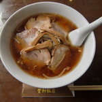 豊軒飯店 - 叉焼麺(葱抜き)