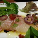 真鯛のカルパッチョ