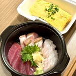 海鮮丼と唐揚げ 百海里 - 
